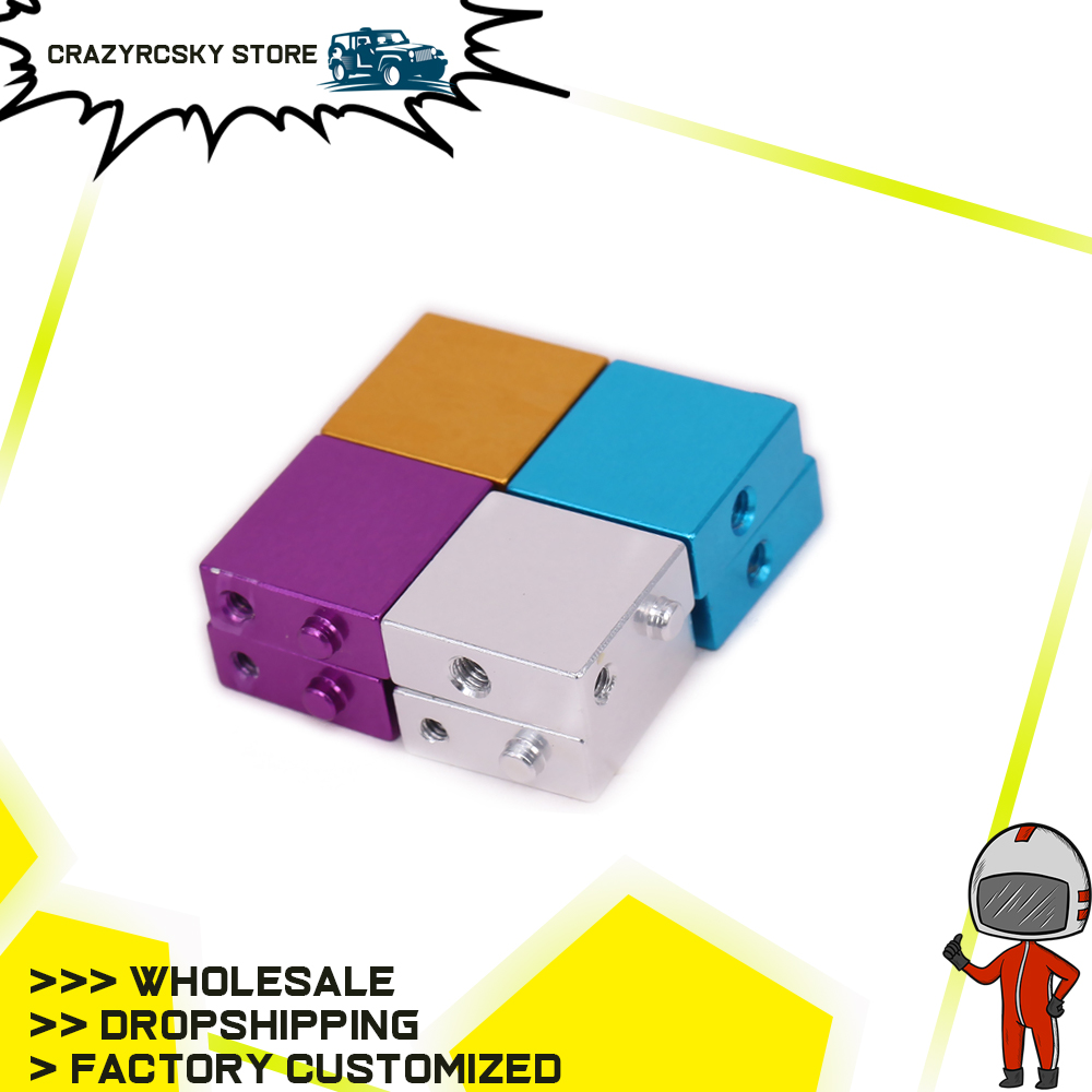 Rc Hobby Monster Truck - RCAWD 2PCS Alloy Aluminum Servo Mount