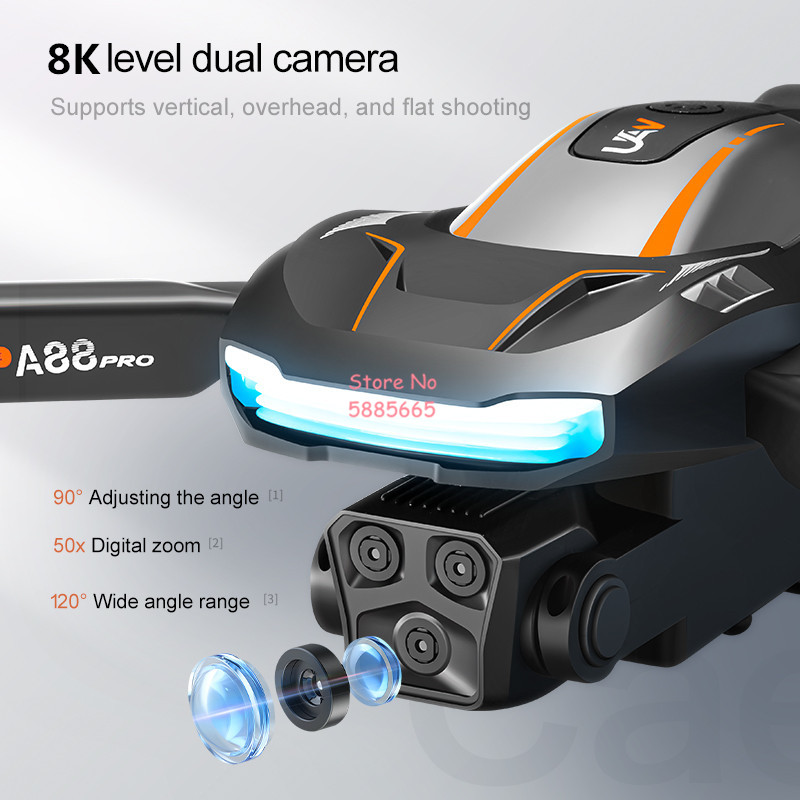 8K Aerial Photography Optical  - огляд і ціна Rc Hobby Wire