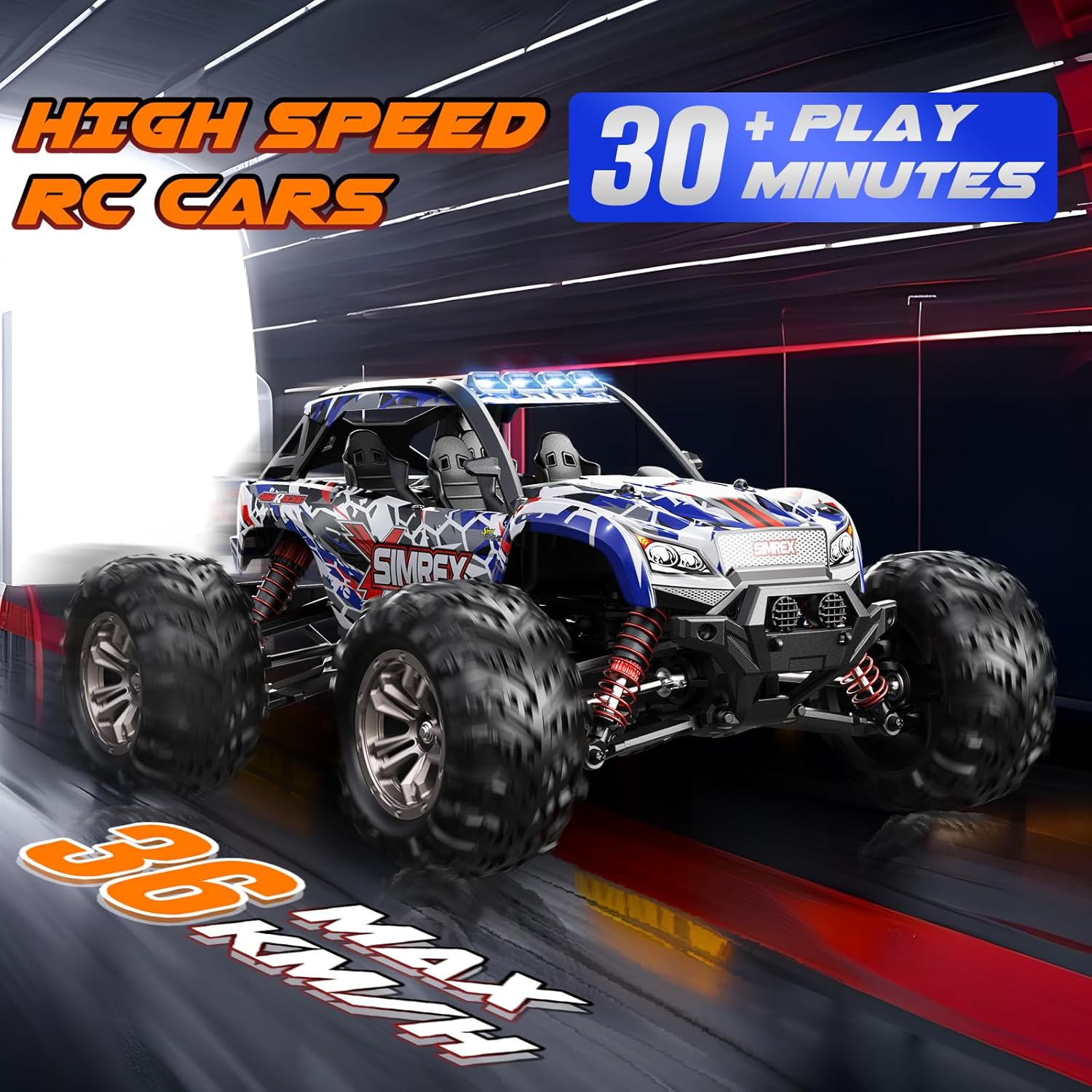 1/16 Scale Hobby Grade 4WD Rem - огляд і ціна Rc Hobby Grade Monster Truck