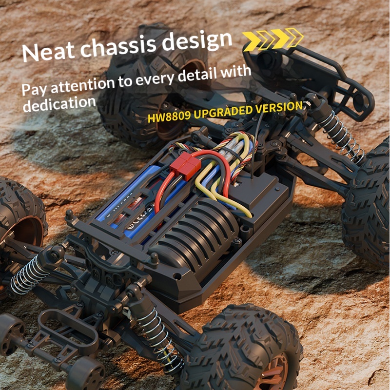 4WD Brushless RC Monster Truck - огляд і ціна Rc Hobby Monster Truck