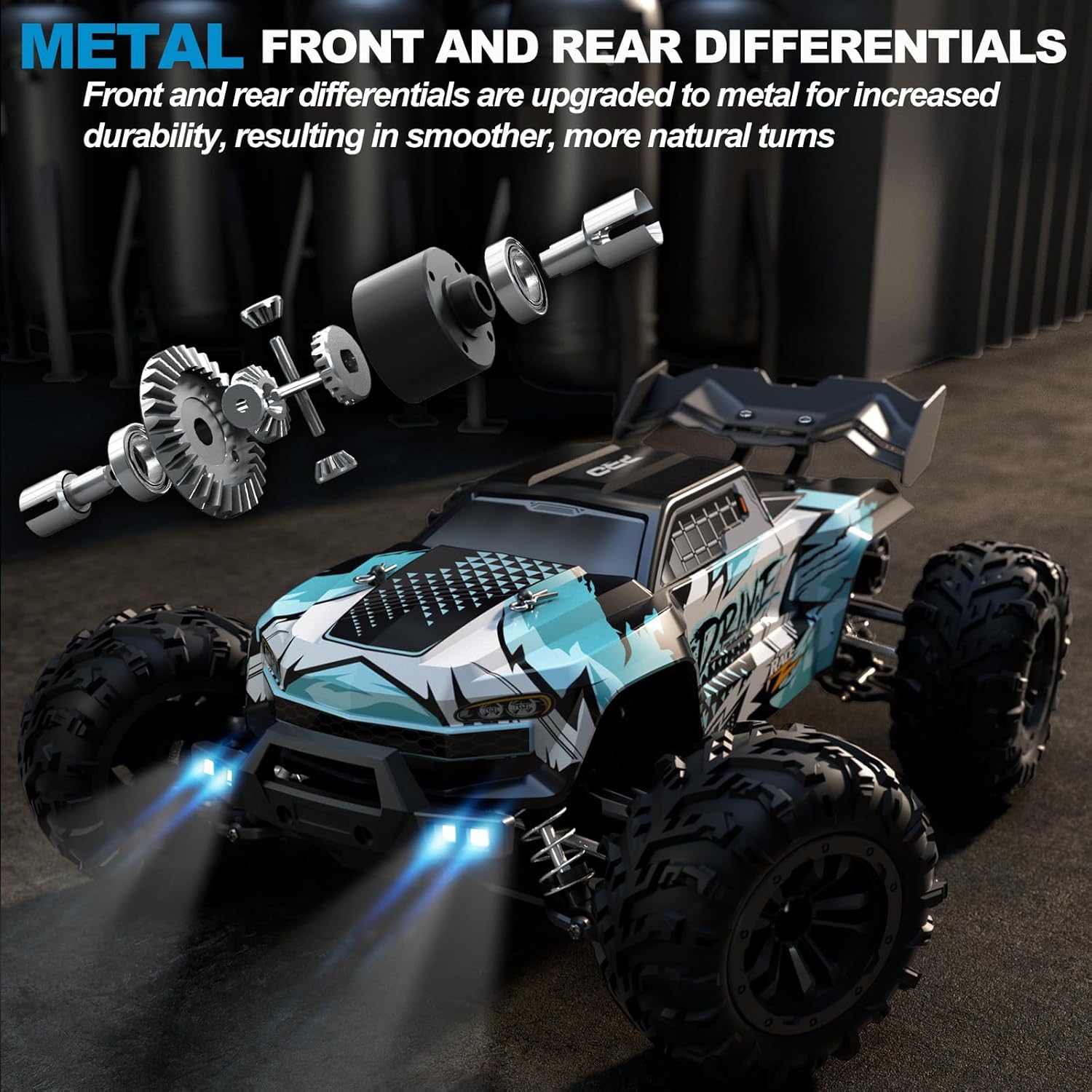 Brushless RC Monster Truck 1:1 - огляд і ціна Rc Hobby Grade Monster Truck