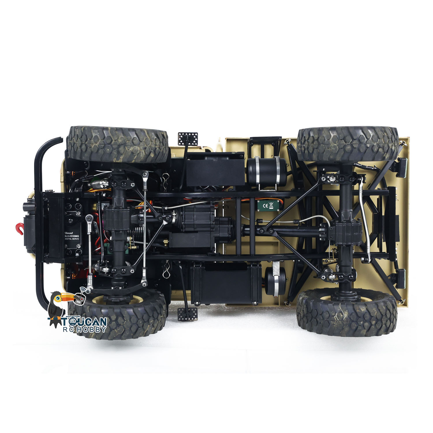 LESU 1/10 RC Metal Crawler 4x4 - огляд і ціна Rc Hobby Off Road