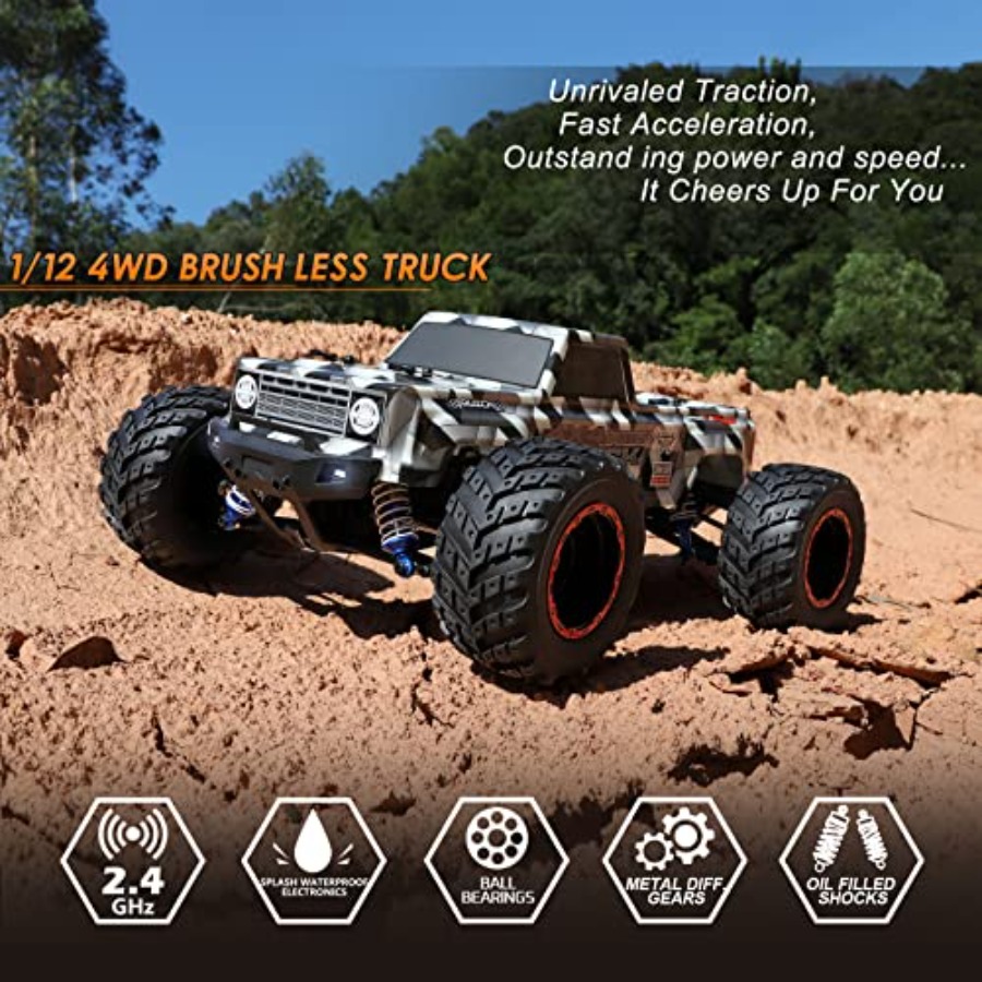 4X4 off-road RC monster truck  - огляд і ціна Rc Hobby Grade Monster Truck