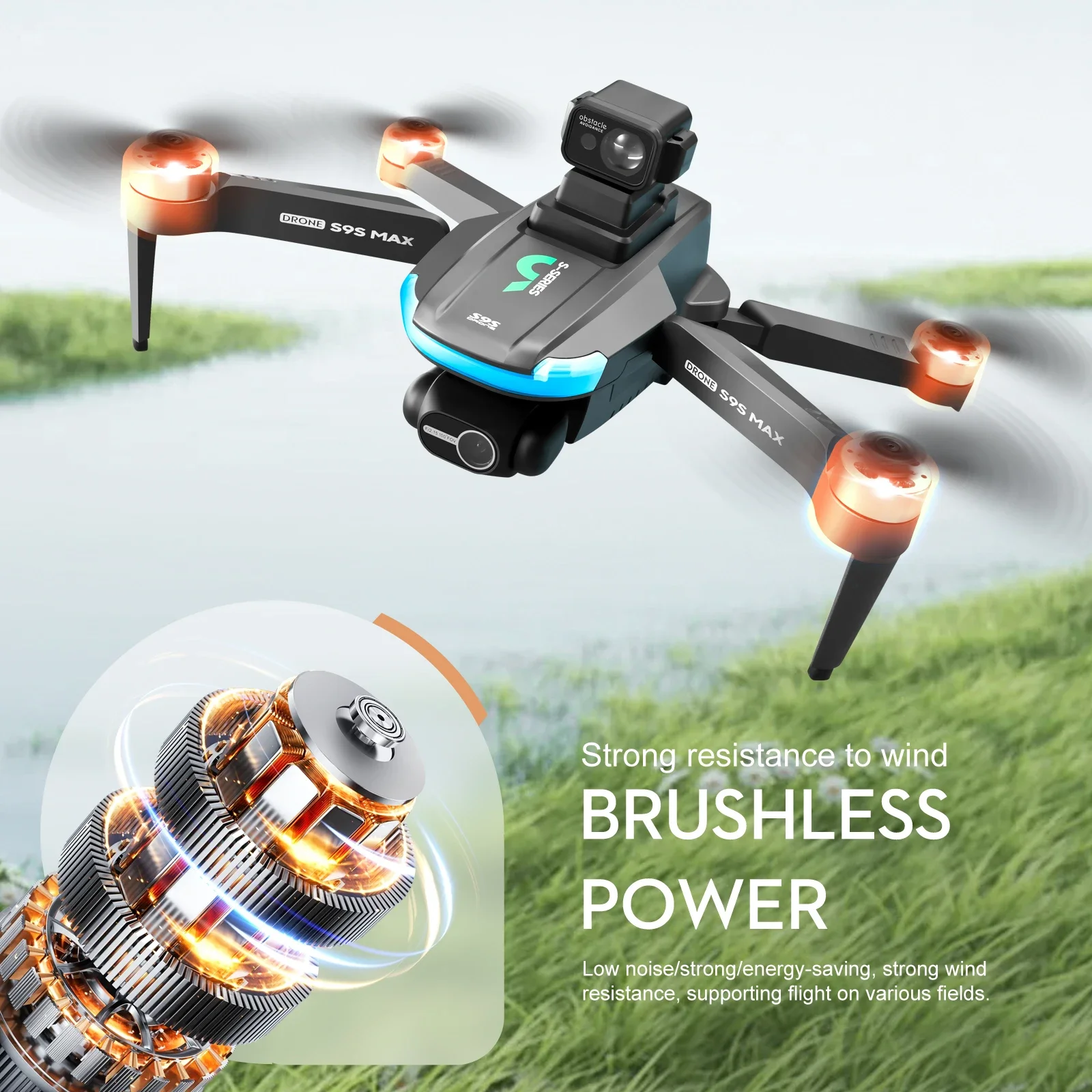 NEW S9S MAX MINI Drone 4K 2-Ax - огляд і ціна Rc Hobby Wire