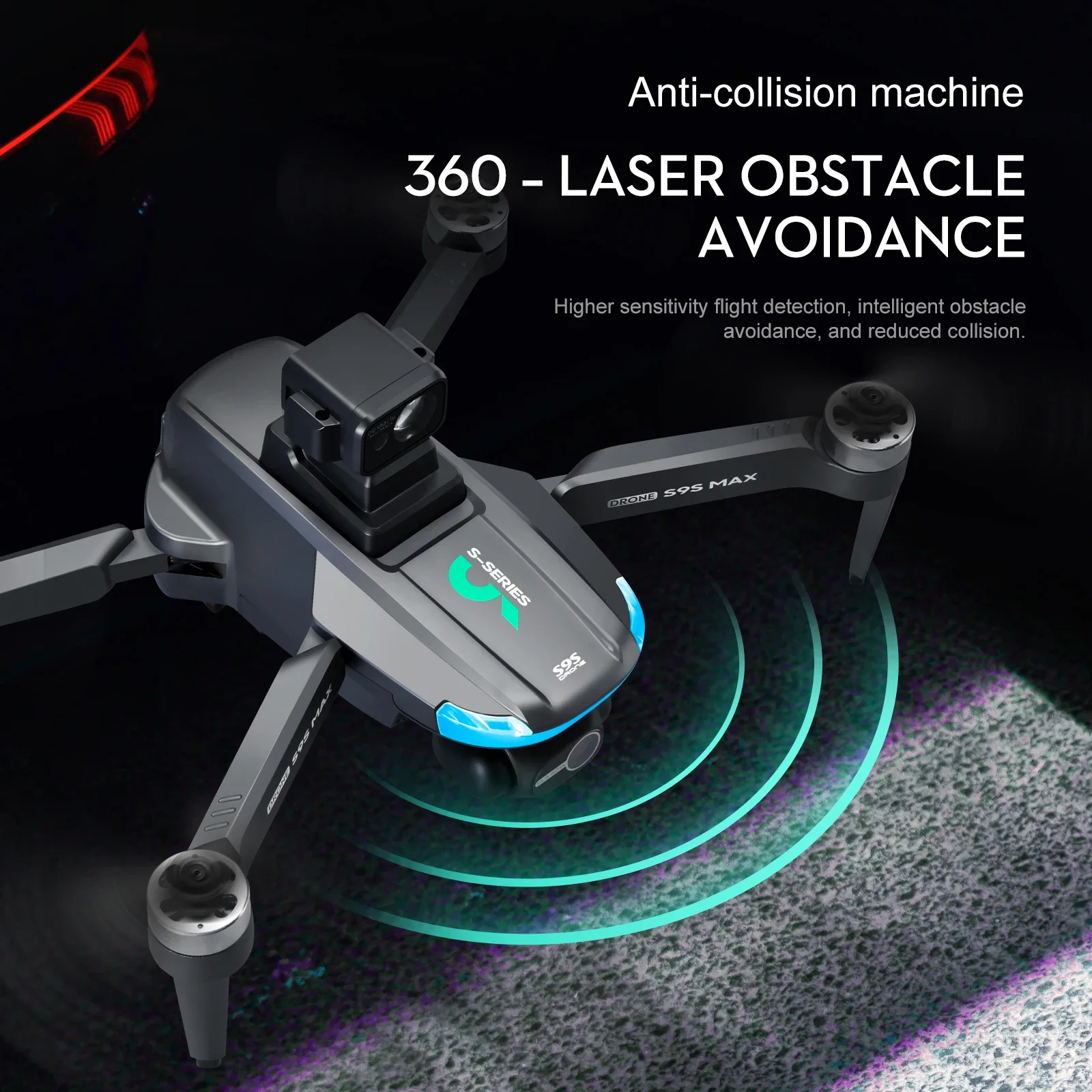 NEW S9S MAX MINI Drone 4K 2-Ax - огляд і ціна Rc Hobby Wire