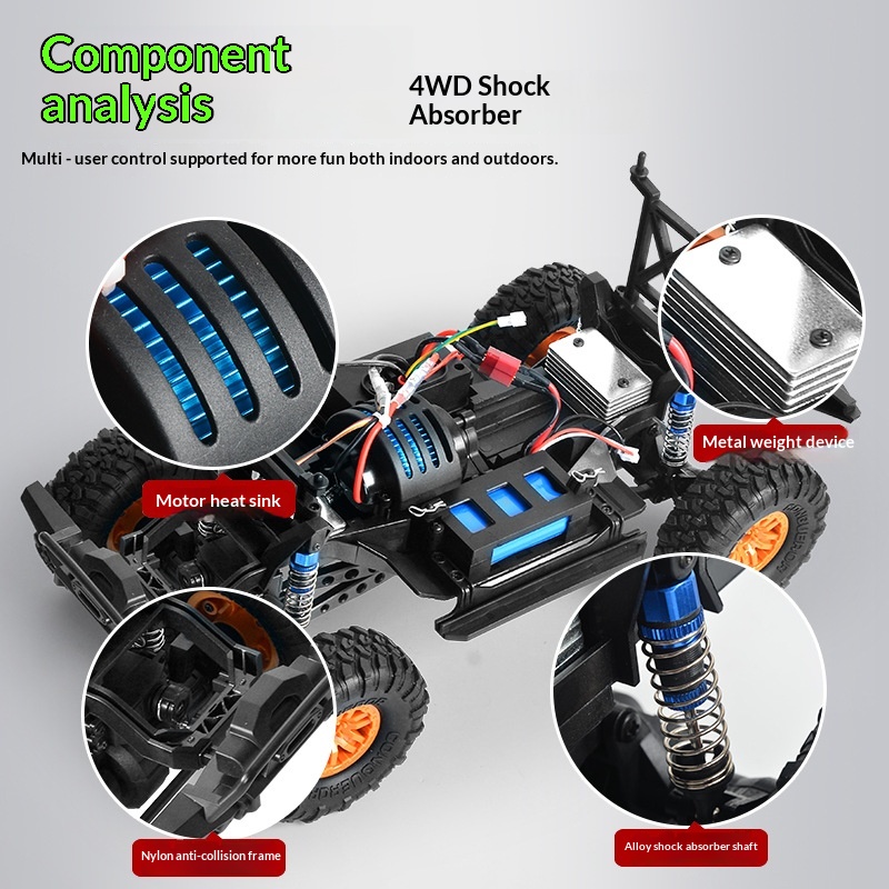 Huangbo Rc 1 10 Full Scale 4Wd - огляд і ціна Rc Hobby Monster Truck