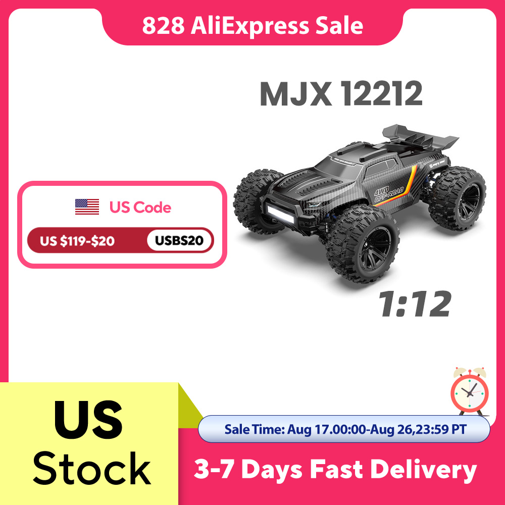 12212 1/12 MJX Brushless RC Mo - огляд і ціна Rc Hobby Monster Truck