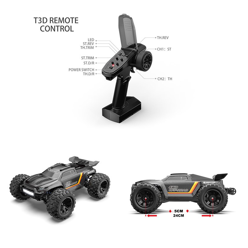 12212 1/12 MJX Brushless RC Mo - огляд і ціна Rc Hobby Monster Truck