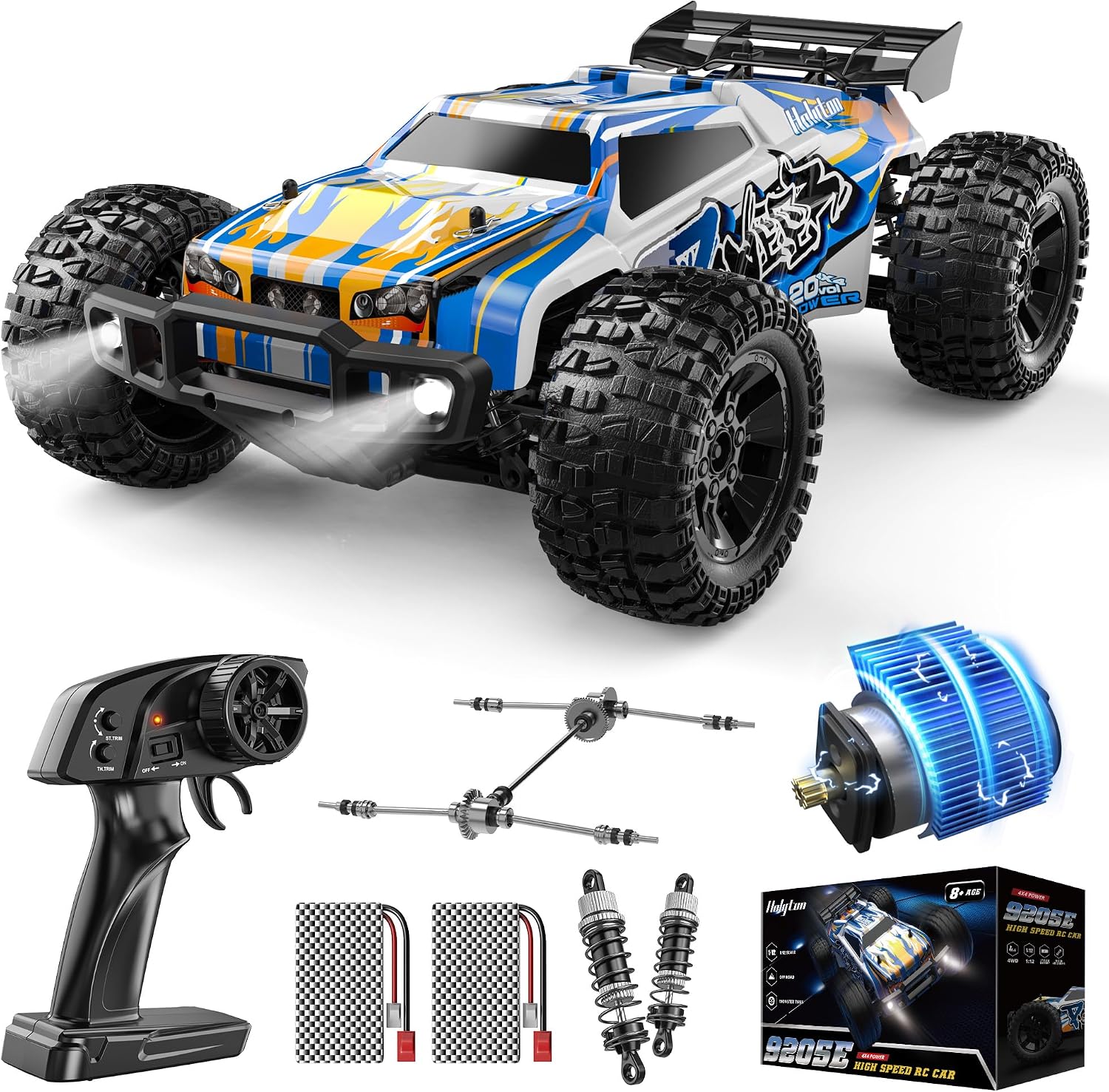 1:10 Large High Speed Remote C - огляд і ціна Rc Hobby Monster Truck