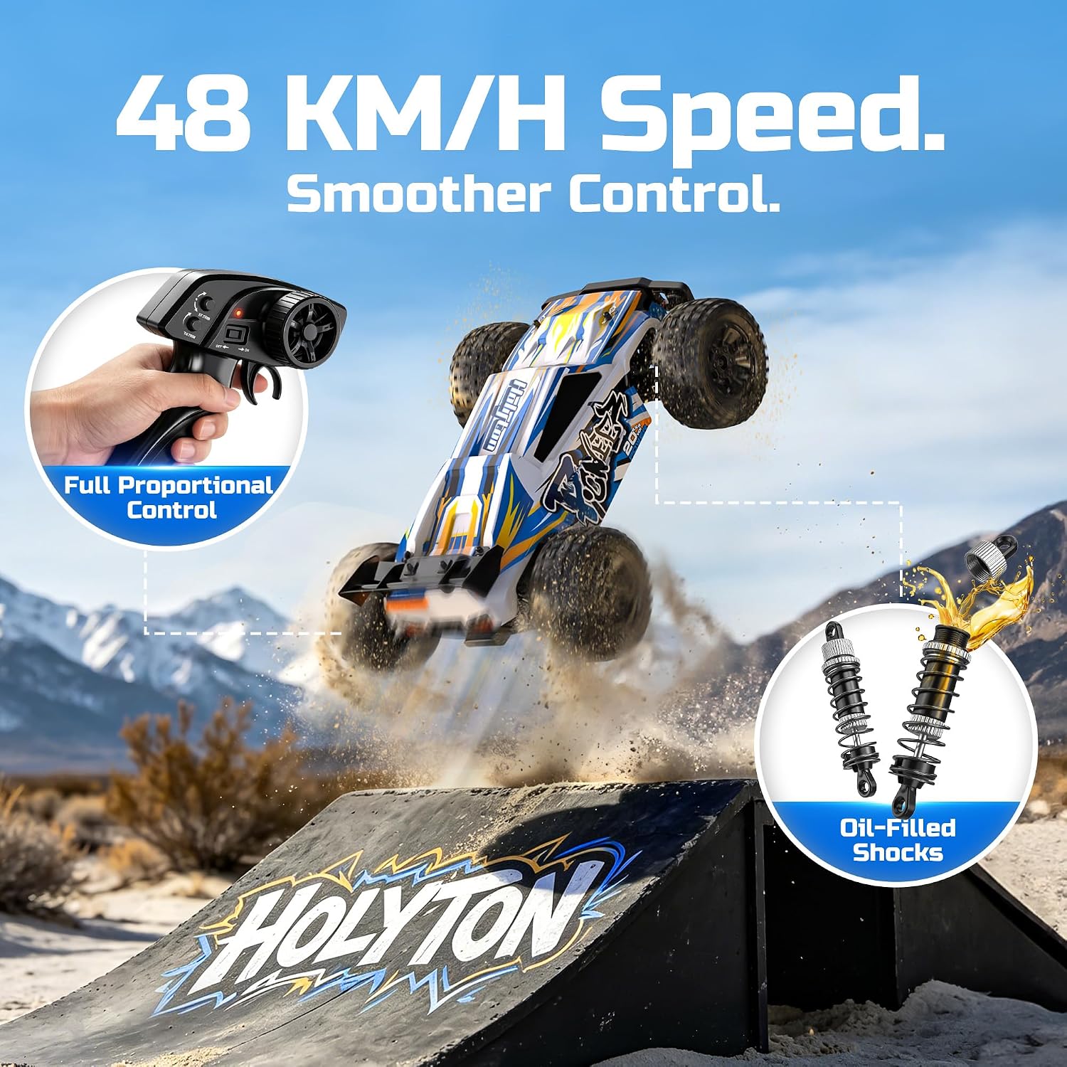 1:10 Large High Speed Remote C - огляд і ціна Rc Hobby Monster Truck