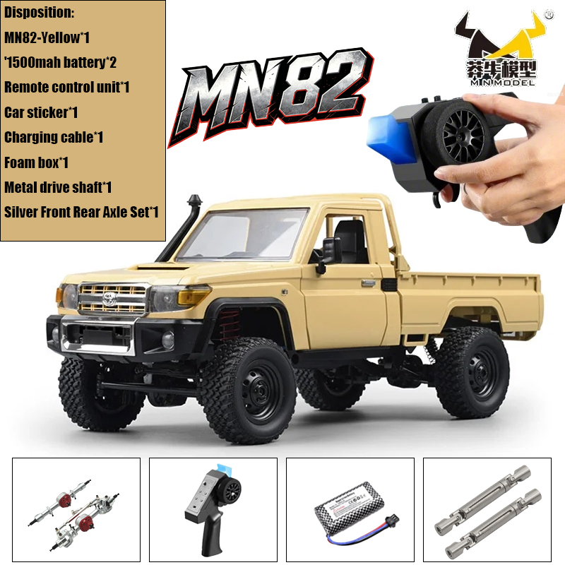 MN82 MN82PRO MN82S 4WD RC Craw - огляд і ціна Rc Hobby Off Road