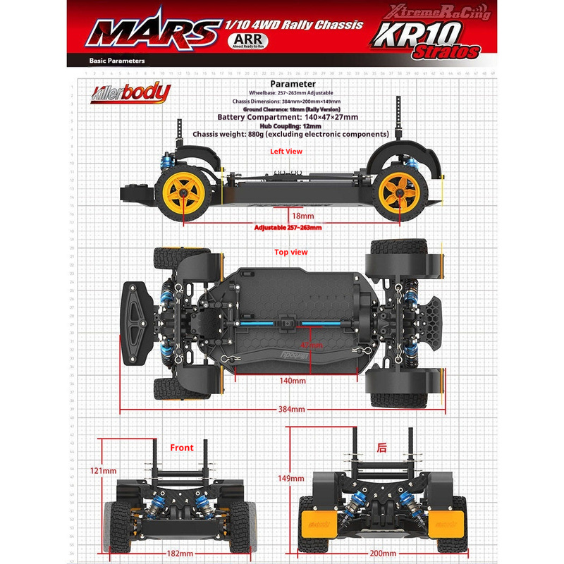 Killerbody Rc Rally Car Kr10 1 - огляд і ціна Rc Hobby Off Road