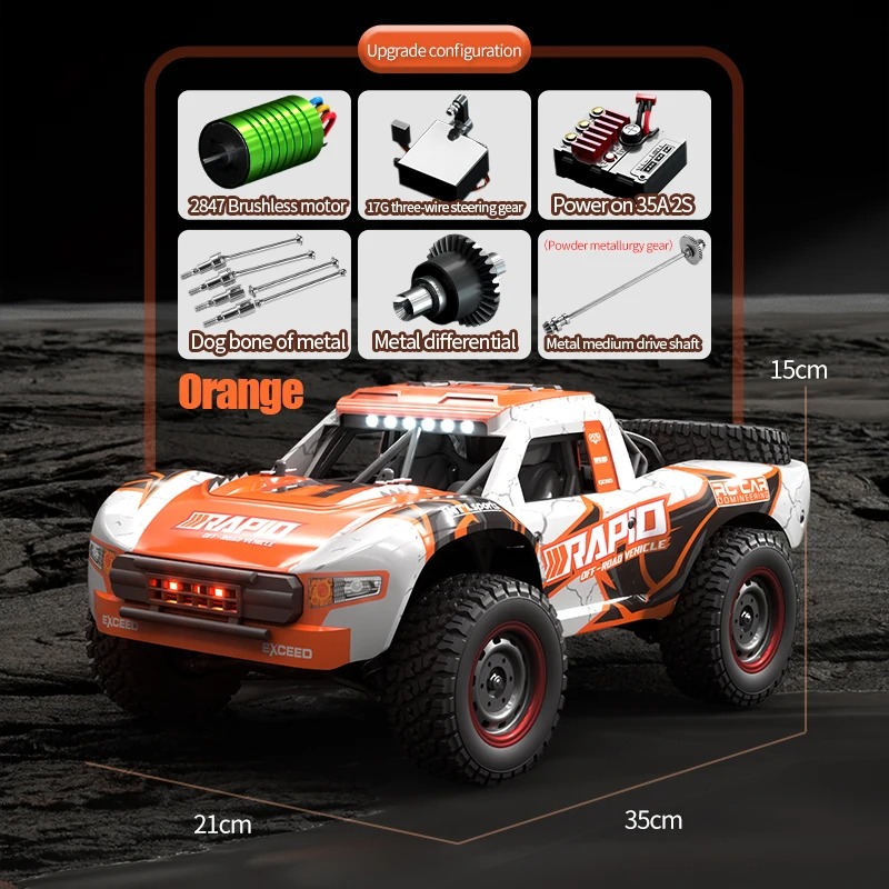 JJRC Q130 1:16 70KM/H 4WD RC C - огляд і ціна Rc Hobby Pro