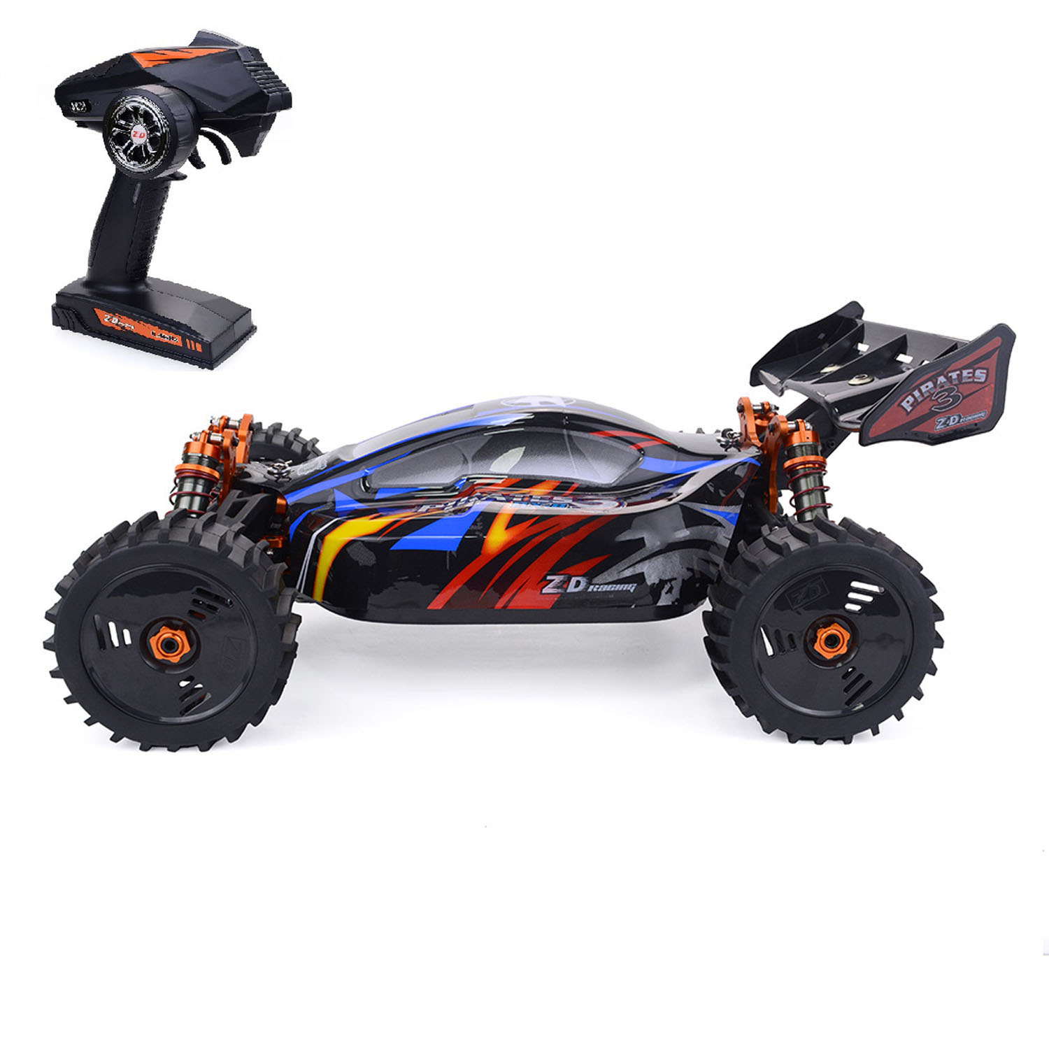1/8 ZD Racing Cars RTR 100KM/H - огляд і ціна Rc Hobby Off Road