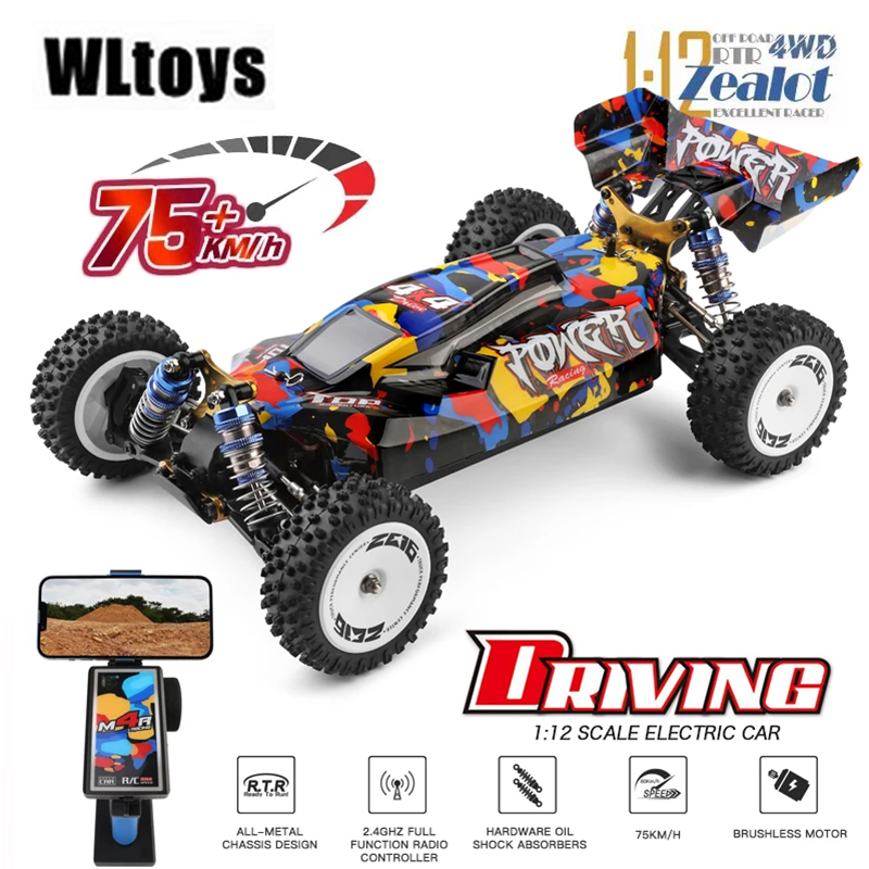 WLtoys 124017 124007 75KM/H  R - огляд і ціна Rc Hobby Pro