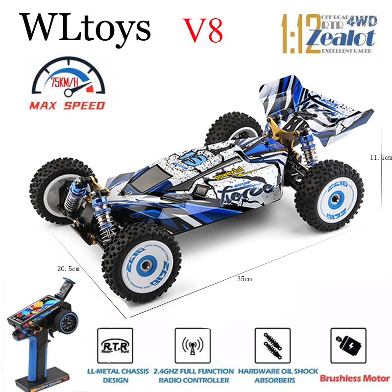 WLtoys 124017 124007 75KM/H  R - огляд і ціна Rc Hobby Pro