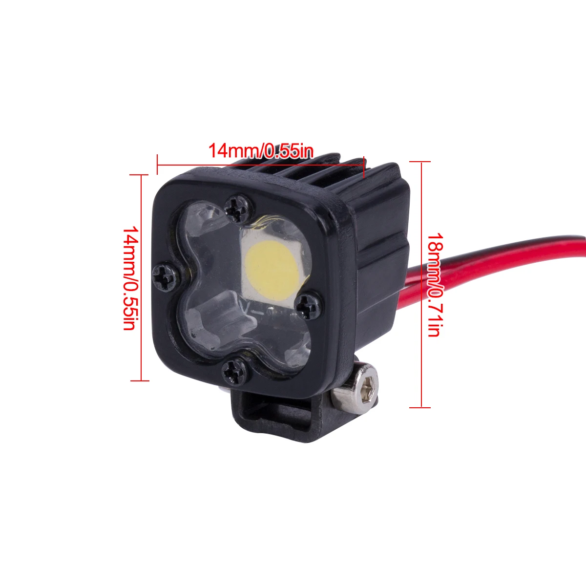 RC Car Square Bright LED Top L - огляд і ціна Rc Hobby Wire