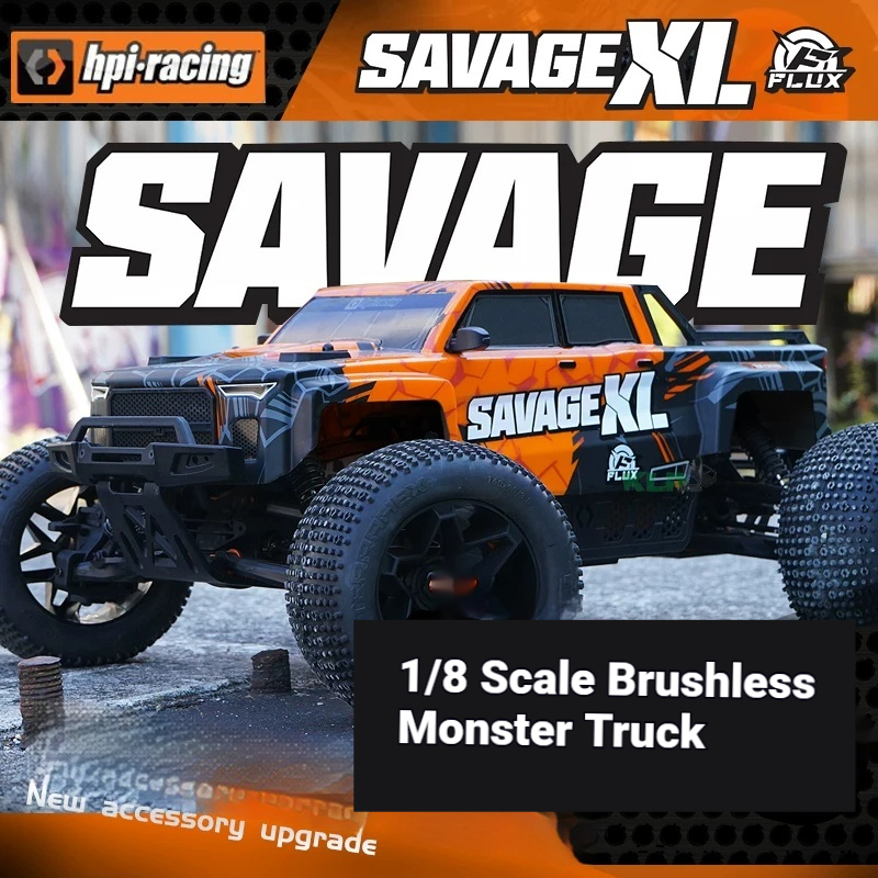 HPI Racing 1/8 Savage XL Flux  - огляд і ціна Rc Hobby Monster Truck