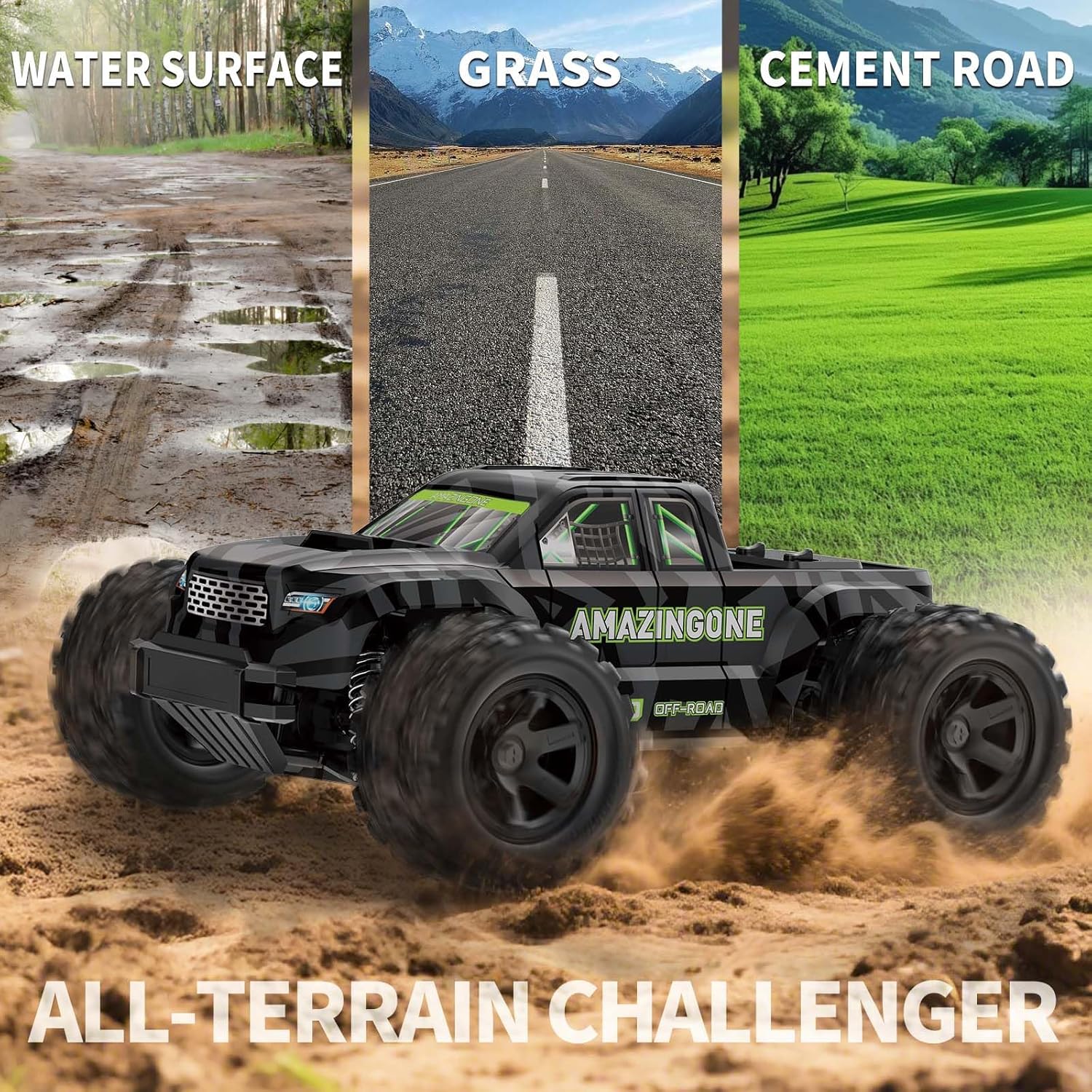 JT18W 1/18 Scale High Speed 35 - огляд і ціна Rc Hobby Grade Monster Truck