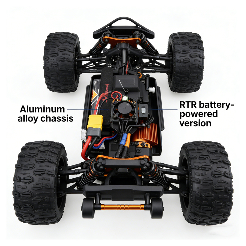 ZD Racing RC Monster Truck MT1 - огляд і ціна Rc Hobby Monster Truck